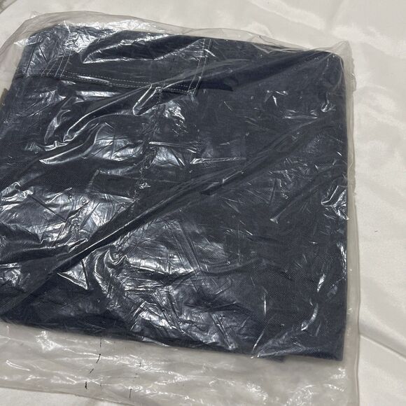 Vintage TOUGHSKINS Union USA Made Denim Blue Jean Bib Overalls Size 42x28 NOS - Picture 11 of 12